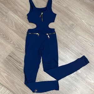 Shama Jade  Avalon Moto Jumpsuit